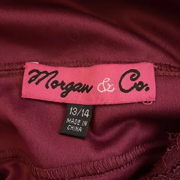 Short Halter Dress with Illusion Inset - Picture 6 of 6